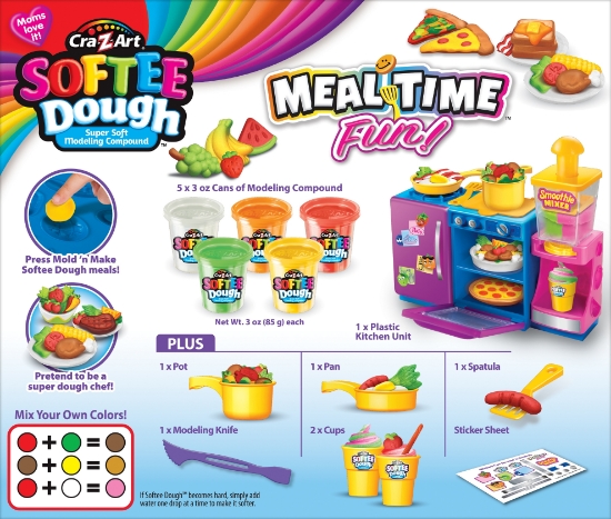 Slika Plastelin set Meal Time Fun 66611 CRAZART 