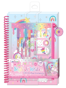 Slika Set stilski dnevnik Rainbow 258RB HOT FOCUS