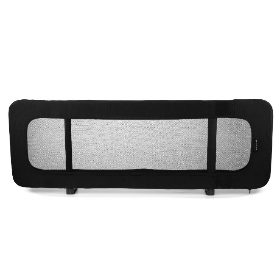 Slika Guard &amp; Dream zaštitna ograda za krevet 118x41x44 cm, Crna Kinderkraft 