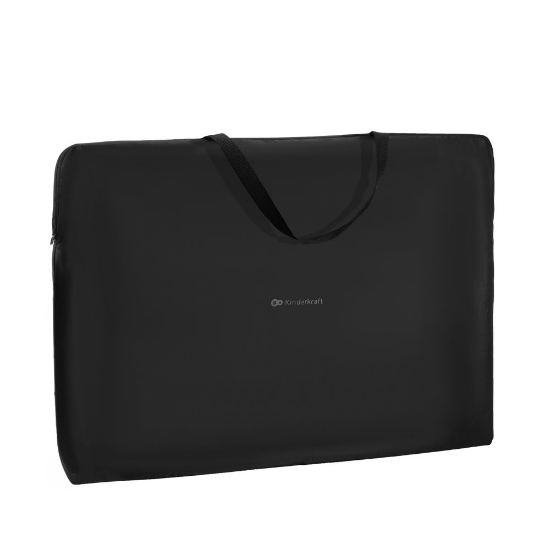 Slika Guard &amp; Dream zaštitna ograda za krevet 118x41x44 cm, Crna Kinderkraft 