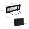Slika Guard &amp; Dream zaštitna ograda za krevet 118x41x44 cm, Crna Kinderkraft 