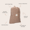 Slika Dječji ruksak s vezicom Teddy in Town - Brown Kidzroom