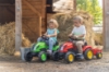 Slika Traktor Garden Master s prikolicom, zeleni 2057 L FALK 