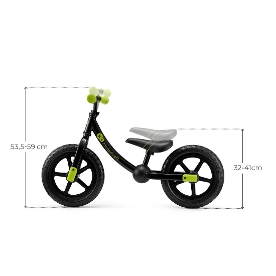 Slika Balans bicikl 2WAY NEXT OFF ROAD, Black Kinderkraft 