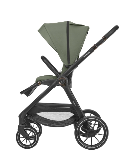 Slika  Kolica 3u1 Modena + košara + autosjedalica - Army Green Kikka Boo