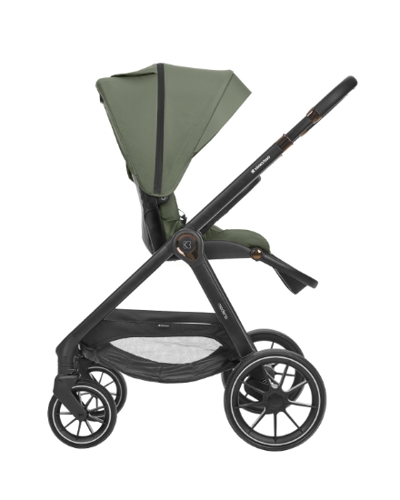 Slika  Kolica 3u1 Modena + košara + autosjedalica - Army Green Kikka Boo