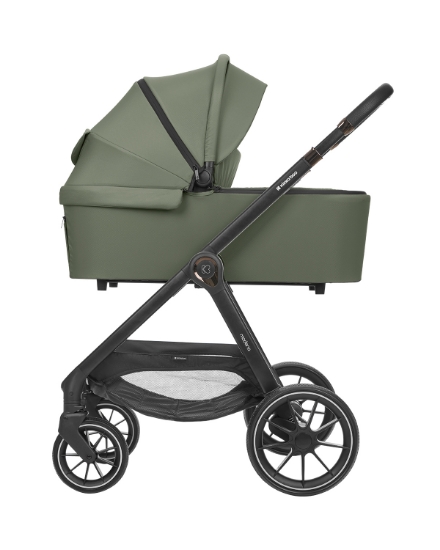 Slika  Kolica 3u1 Modena + košara + autosjedalica - Army Green Kikka Boo