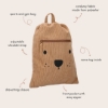 Slika Dječji ruksak Beary Excited - Brown Kidzroom 