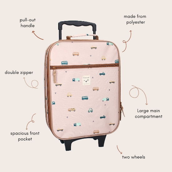 Slika Kofer Sweet Cuddles - Smeđi Kidzroom 