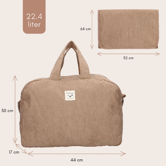 Slika Torba Charmful - Beige Kidzroom