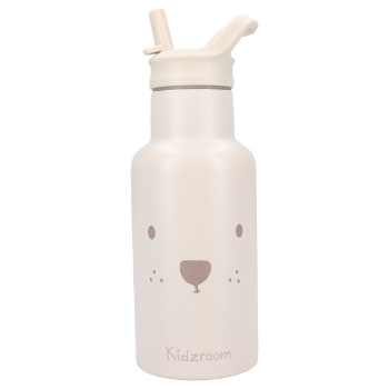 Slika Boca za vodu Beary Excited 350 ml - Beige Kidzroom 