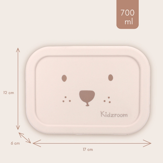 Slika  Kutija za užinu Beary Excited - Bež  Kidzroom