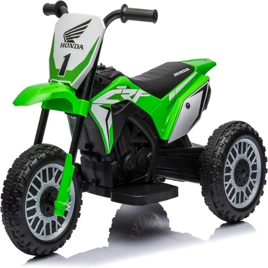 Slika Licencirani motor Honda mini zeleni 6V H5 PRINCE TOYS