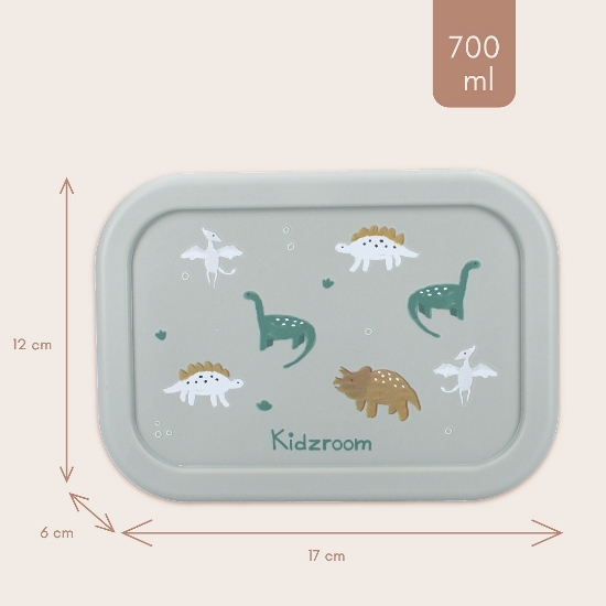 Slika Kutija za užinu Small Talk - Zelena Kidzroom 