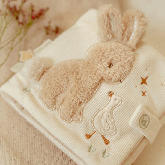 Slika Didaktička knjiga Beige Newborn Naturals - Little Dutch
