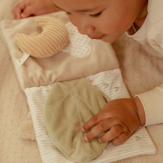 Slika Didaktička knjiga Beige Newborn Naturals - Little Dutch