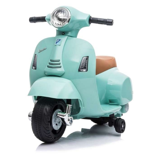 Slika Licencirani motor Vespa mini 6V, mint H1 PRINCE TOYS 