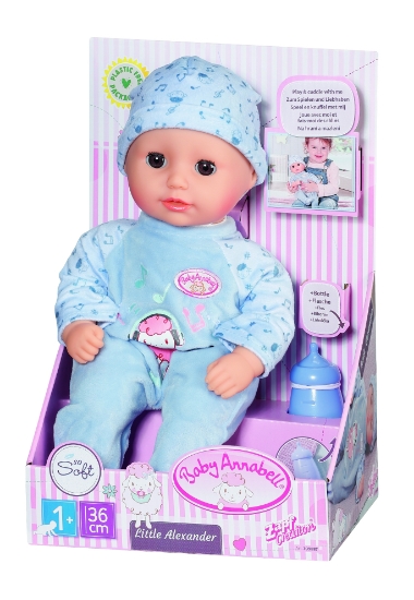 Slika Lutka little Alexander 36 cm 709887 ZAPF BABY ANNABELL 