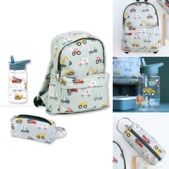 Slika Set za vrtić, Vehicles - A Little Lovely Company