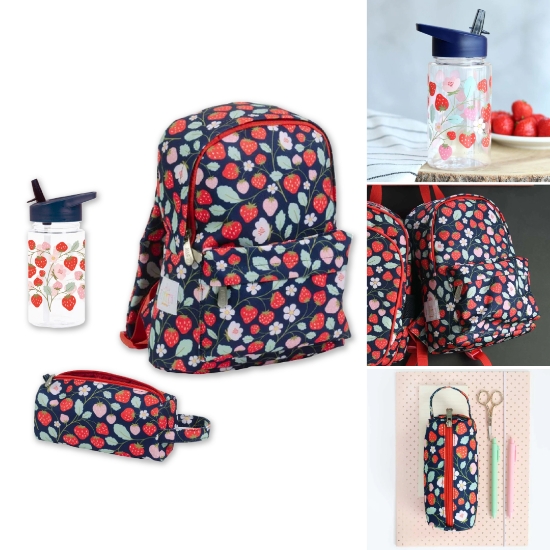 Slika Set za vrtić, Strawberries - A Little Lovely Company