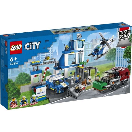 Slika LEGO® CITY 60316 policijska postaja