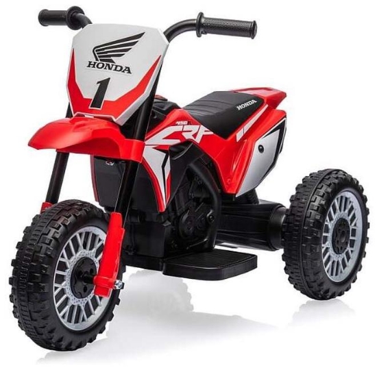 Slika  Motor licencirani Honda mini 6V, crvena PRINCE TOYS