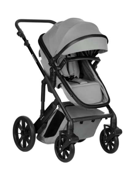 Slika Kolica 3u1 Darling + košara + autosjedalica - Light Grey 2024 Kikka Boo
