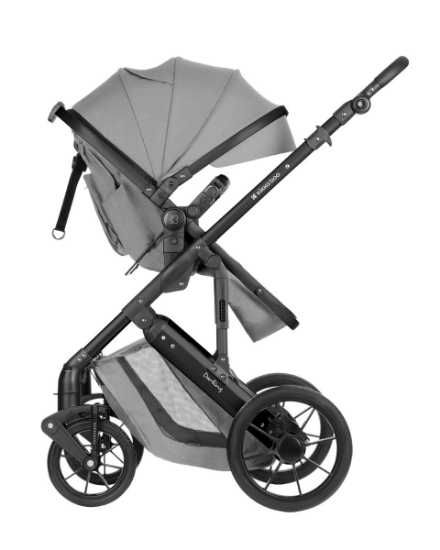 Slika Kolica 3u1 Darling + košara + autosjedalica - Light Grey 2024 Kikka Boo