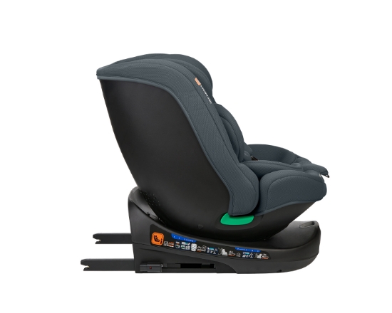 Slika Autosjedalica i-Round i-Size, Grupa 0+, 1, 2, 3 (0-36 kg) (40-150 cm) - Dark Grey Kikka Boo
