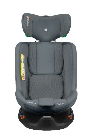 Slika Autosjedalica i-Van i-Size, Grupa 0+, 1, 2, 3 (0-36 kg) (40-150 cm) - Dark Grey Kikka Boo