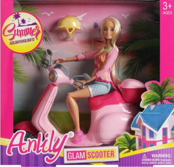 Slika Lutka na skuteru 32089 MASEN TOYS 