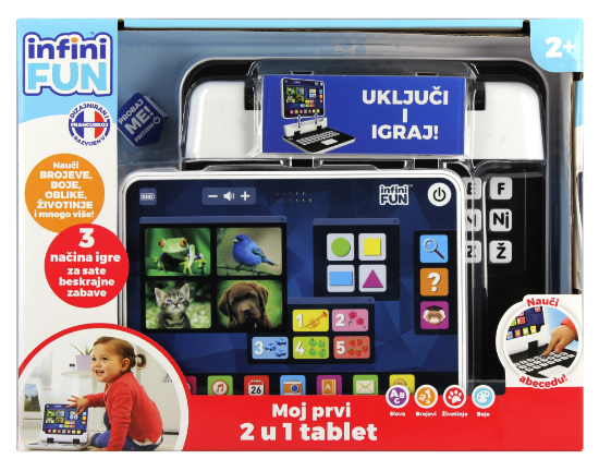 Slika Moj prvi 2u1 tablet HR 15500HR INFINIFUN 