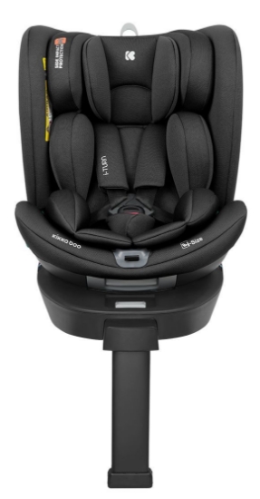 Slika Autosjedalica i-Turn i-Size, Grupa 0+, 1, 2, 3 (0-36 kg) (40-150 cm) - Black Kikka Boo