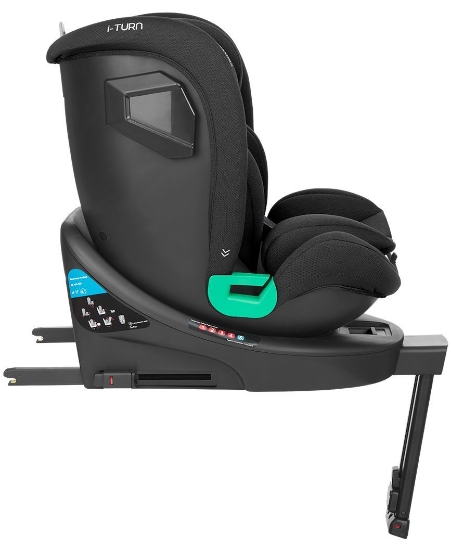 Slika Autosjedalica i-Turn i-Size, Grupa 0+, 1, 2, 3 (0-36 kg) (40-150 cm) - Black Kikka Boo
