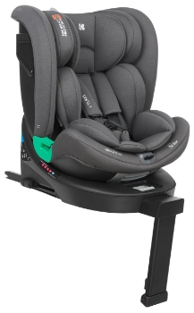 Slika Autosjedalica i-Turn i-Size, Grupa 0+, 1, 2, 3 (0-36 kg) (40-150 cm) - Dark Grey Kikka Boo 