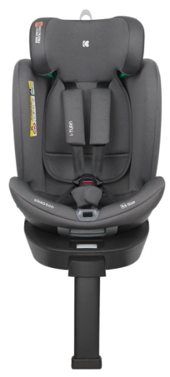 Slika Autosjedalica i-Turn i-Size, Grupa 0+, 1, 2, 3 (0-36 kg) (40-150 cm) - Dark Grey Kikka Boo 
