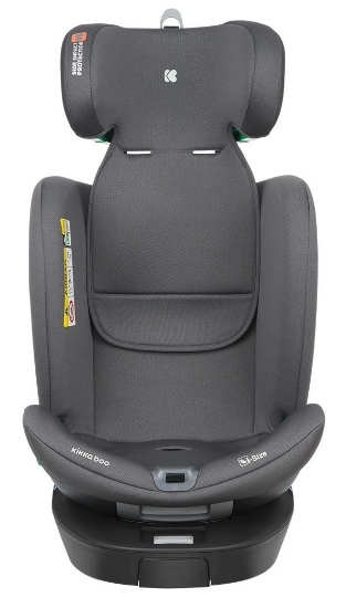 Slika Autosjedalica i-Turn i-Size, Grupa 0+, 1, 2, 3 (0-36 kg) (40-150 cm) - Dark Grey Kikka Boo 