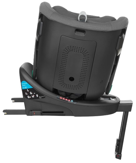 Slika Autosjedalica i-Turn i-Size, Grupa 0+, 1, 2, 3 (0-36 kg) (40-150 cm) - Dark Grey Kikka Boo 
