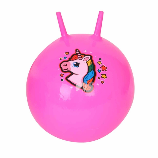 Slika Lopta za skakanje 55cm, ružičasta