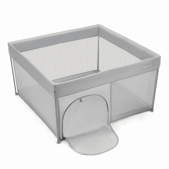 Slika Dječja igraonica/vrtić ZIKI 126,5x126,5x69,5 cm, siva Kinderkraft 