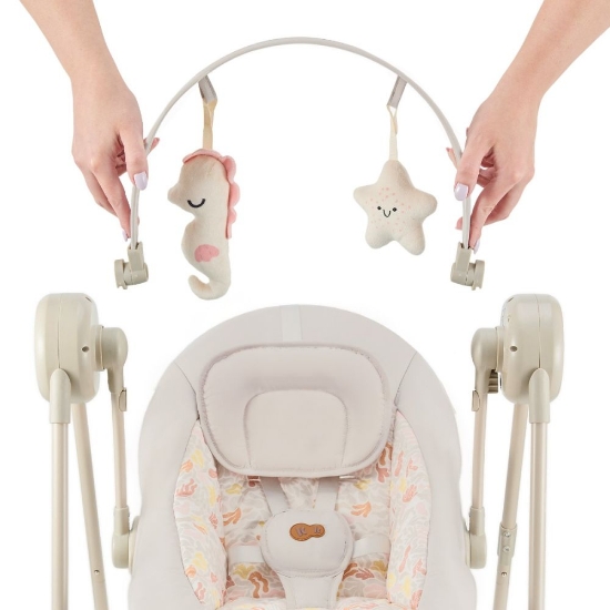 Slika Električna njihaljka SWINGEE bež Kinderkraft 