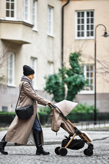 Slika Organizator za kolica Half moon, Crni - Elodie