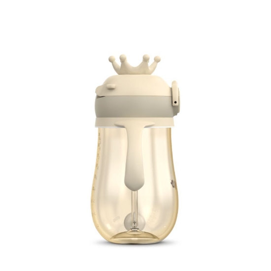 Slika Crown bočica sa slamkom 280 ml, Cream NENO MIO 2 