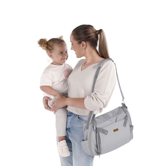 Slika Avant putna hranilica i torba 2u1, Dim Siva JANE 