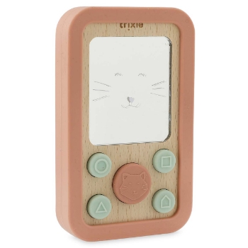 Slika Drveni silikonski telefon mrs. cat trixie®