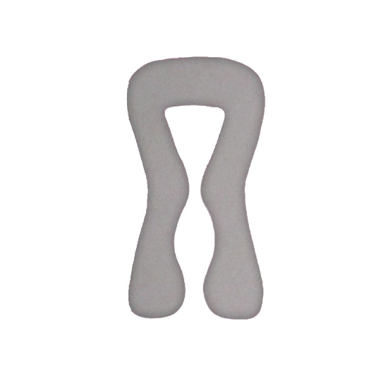 Slika Navlaka za jastuk za dojenje tip U, boja 108 siva SuperMami 