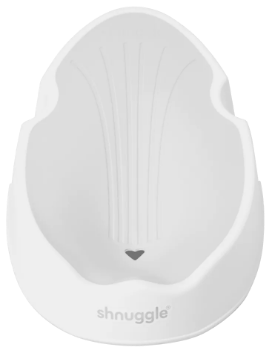 Prikažite detalje za Potpora za kupanje bebe (0 - 6 mjeseci) - White/ Grey Shnuggle  Slika Potpora za kupanje bebe (0 - 6 mjeseci) - White/ Grey Shnuggle