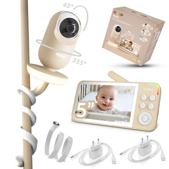 Slika VEDO CREAM Wireless Baby monitor s kamerom NENO 