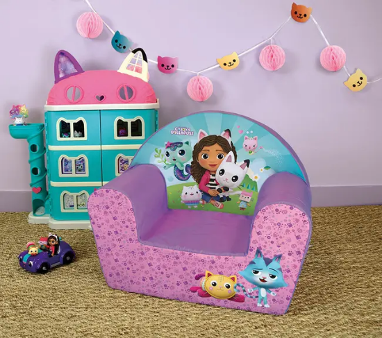 Slika Gabbys Dollhouse dječja fotelja