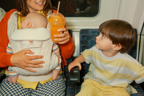 Slika Omni Deluxe Linen nosiljka Natural Linen Ergobaby 